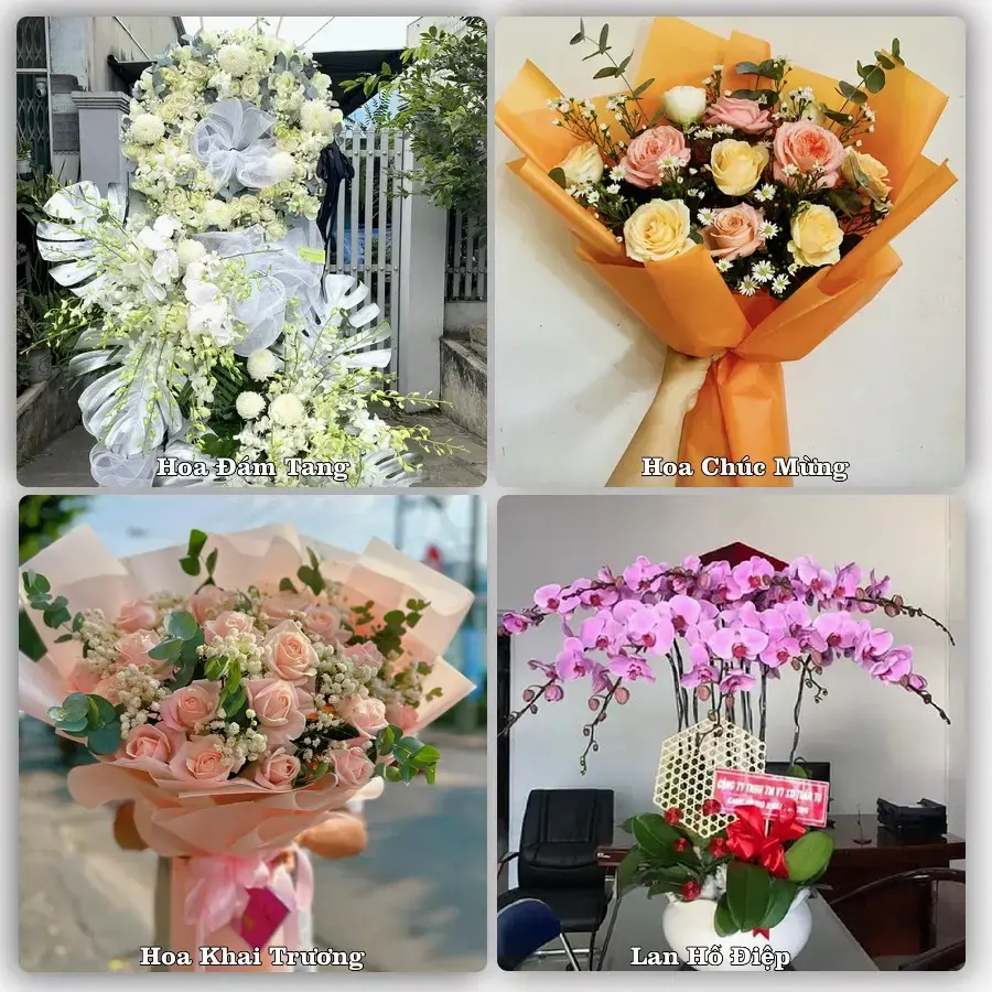 Shop hoa tươi Tân Túc, Bình Chánh – Tư vấn 24/7, giao trong 2 giờ