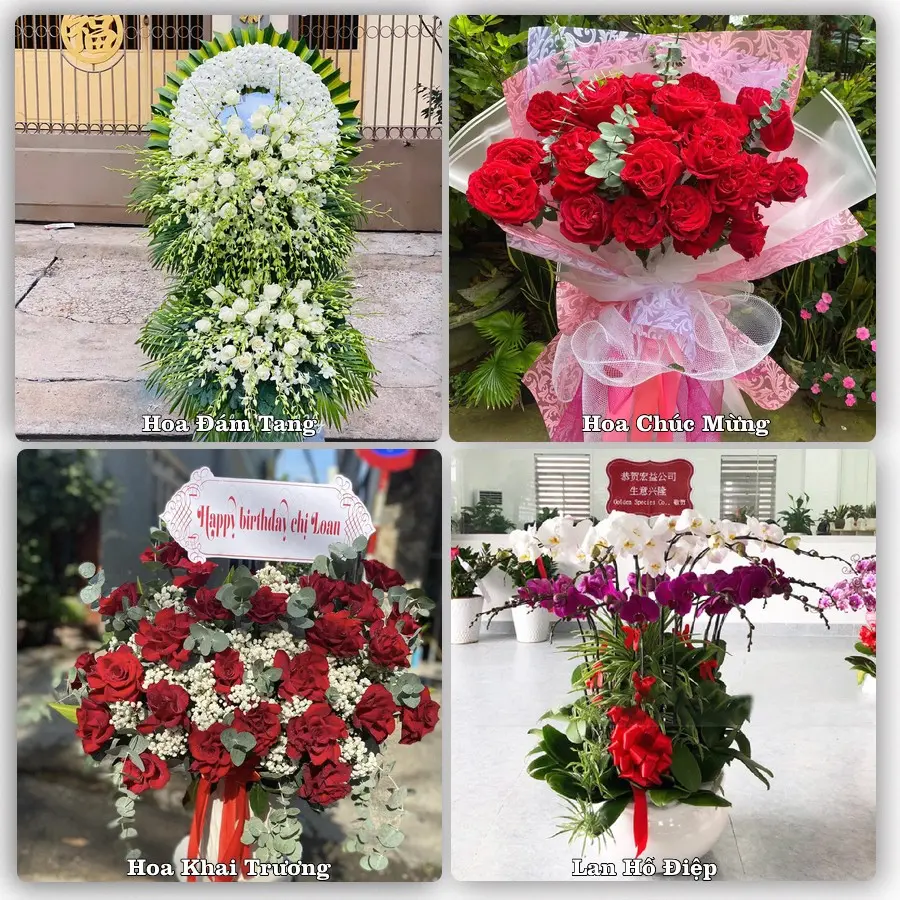 Tư vấn chọn hoa theo từng dịp tại Tân Hòa, Gò Công Đông