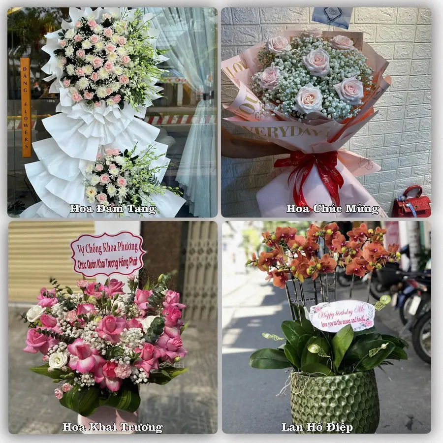 Tư vấn chọn hoa theo từng dịp tại Long Điền