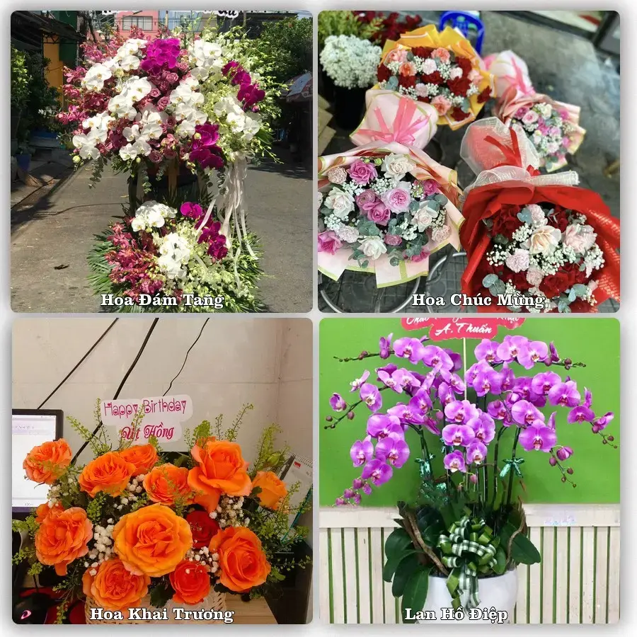 Shop hoa tươi Phước Bửu, Xuyên Mộc – Giao tận nơi trong 2 giờ