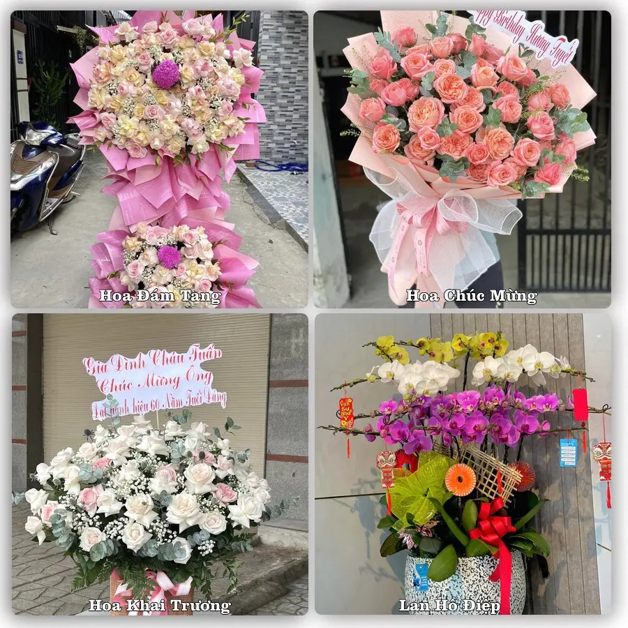 Tư vấn chọn hoa theo từng dịp tại Phước Bửu, Xuyên Mộc