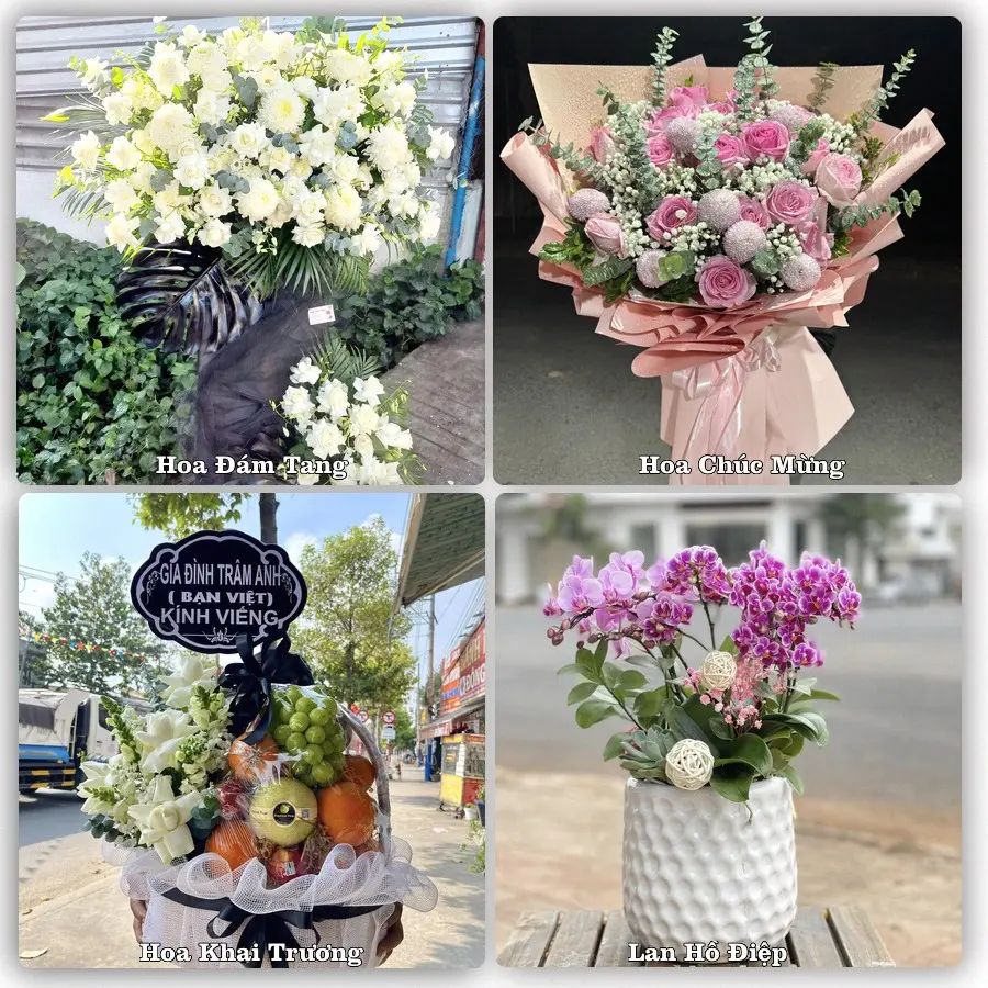 Dịch vụ đặt hoa online giao tận nơi tại Hiệp Phước, Nhơn Trạch