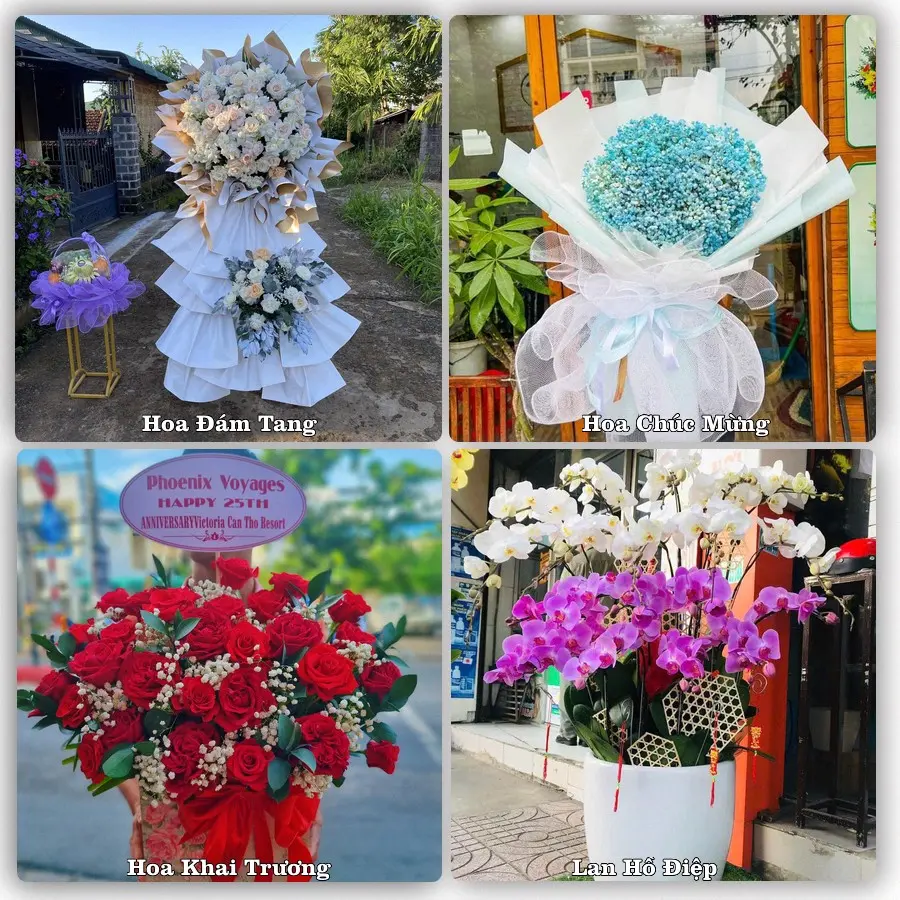 Tư vấn chọn hoa theo từng dịp tại Gia Ray, Xuân Lộc