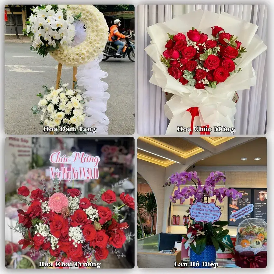 Shop hoa tươi Long Thành – Đặt online, giao tận nơi
