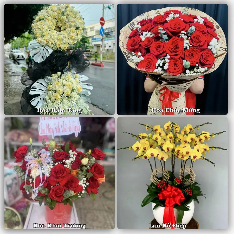 Tư vấn chọn hoa theo từng dịp tại Long Thành