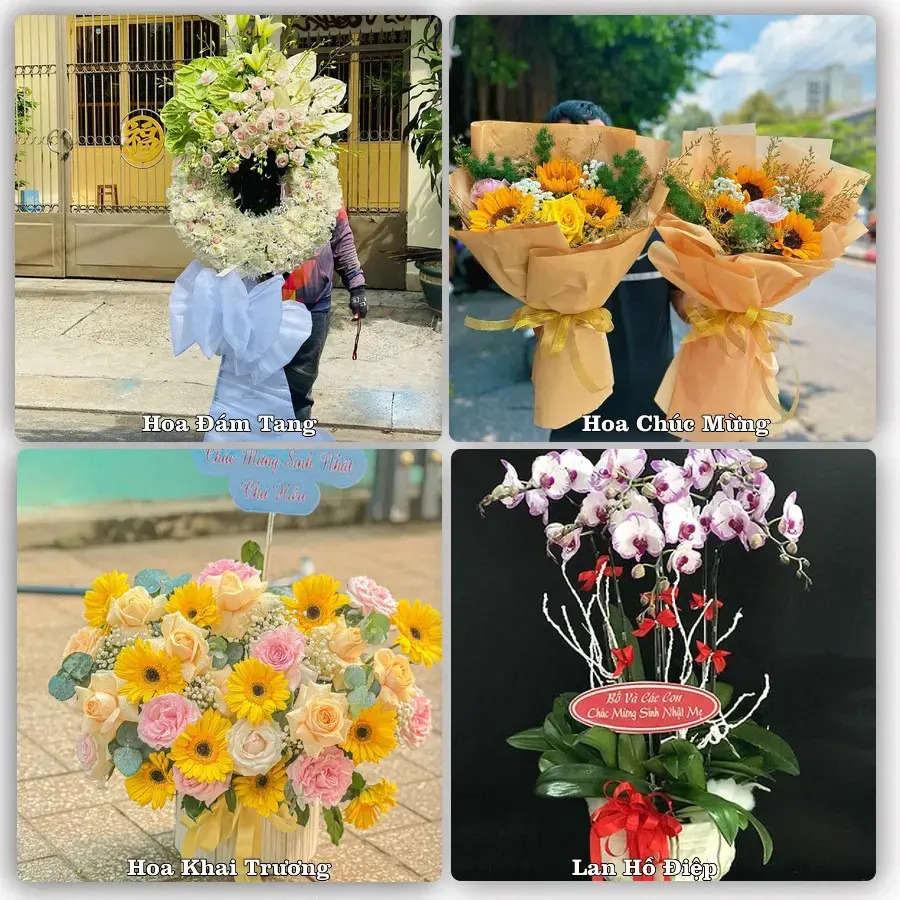 Shop hoa tươi Long Giao, Cẩm Mỹ – Tư vấn 24/7, giao trong 2 giờ