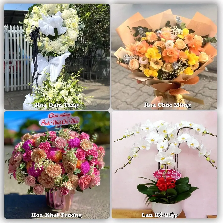 Tư vấn chọn hoa theo từng dịp tại Trảng Bom