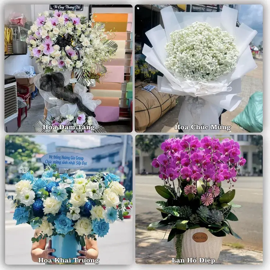 Tư vấn chọn hoa theo từng dịp tại Tân Thành, Bắc Tân Uyên