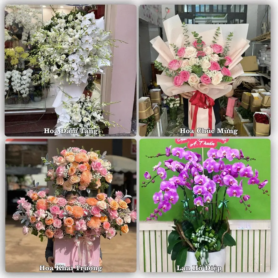 Tư vấn chọn hoa theo từng dịp tại Phước Vĩnh, Phú Giáo