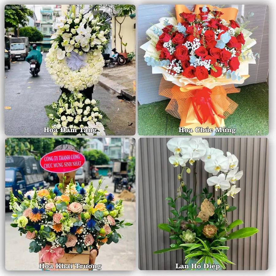 Tư vấn chọn hoa theo từng dịp tại Dầu Tiếng