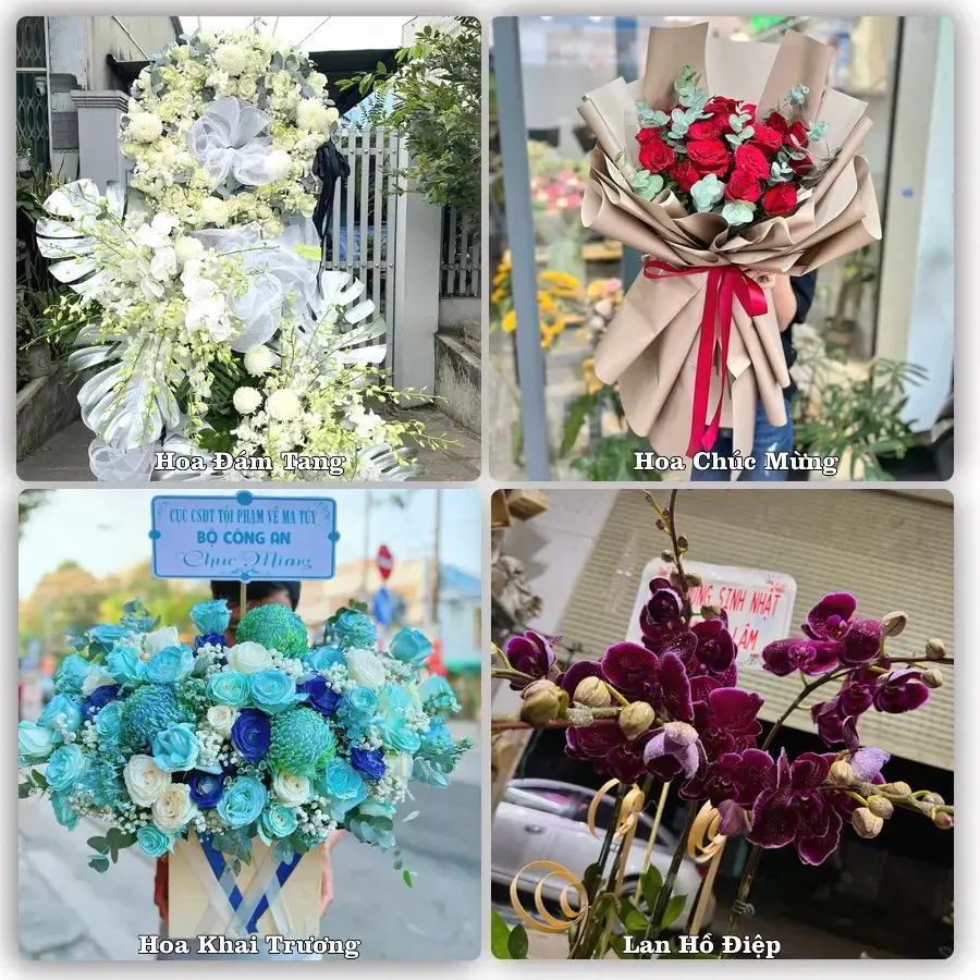 Shop hoa tươi Chợ Gạo – Đặt online, giao tận nơi