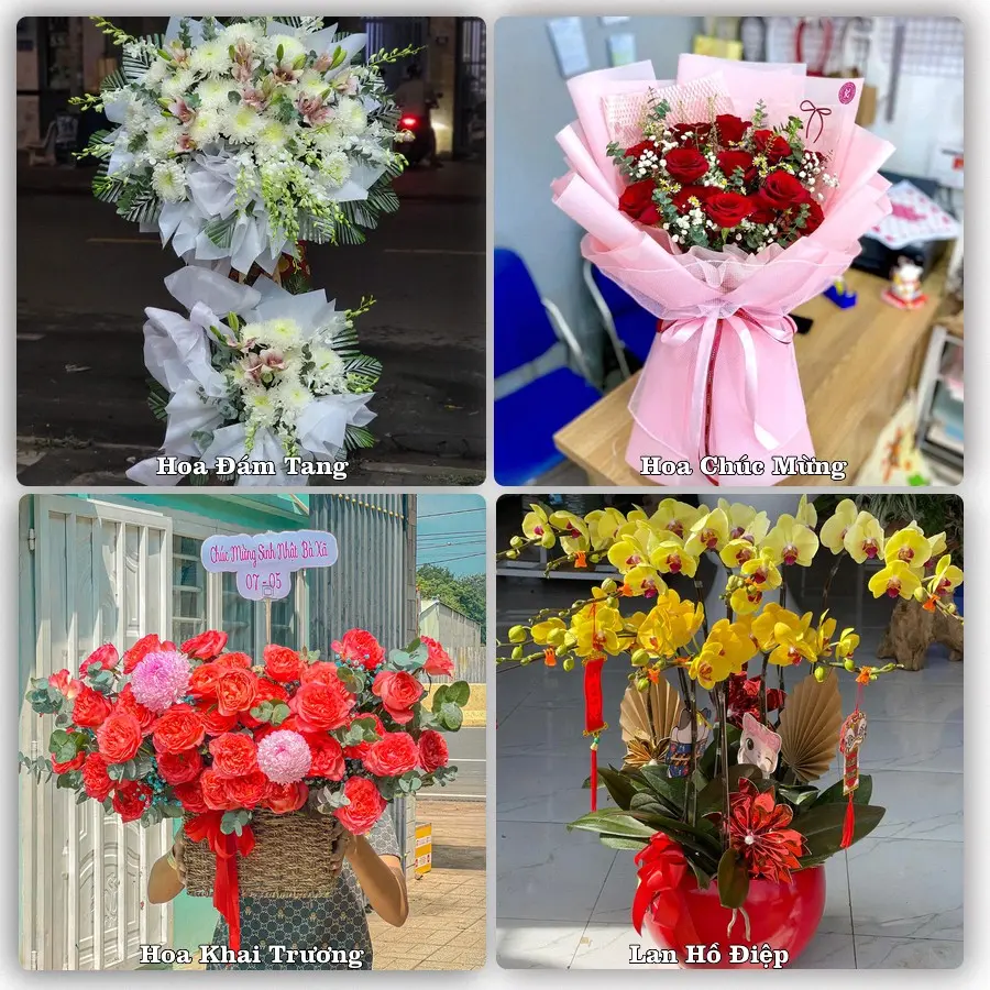 Tư vấn chọn hoa theo từng dịp tại Chợ Gạo
