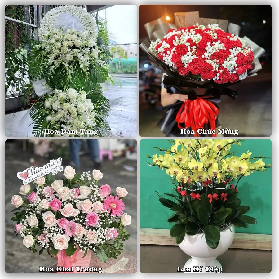 Dịch vụ đặt hoa online giao tận nơi tại Bà Rịa, Bà Rịa - Vũng Tàu