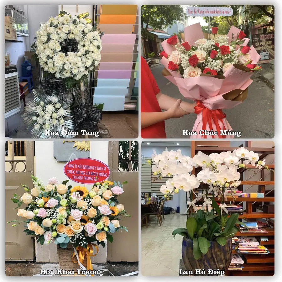 Dịch vụ đặt hoa online giao tận nơi tại Buôn Ma Thuột, Đắk Lắk