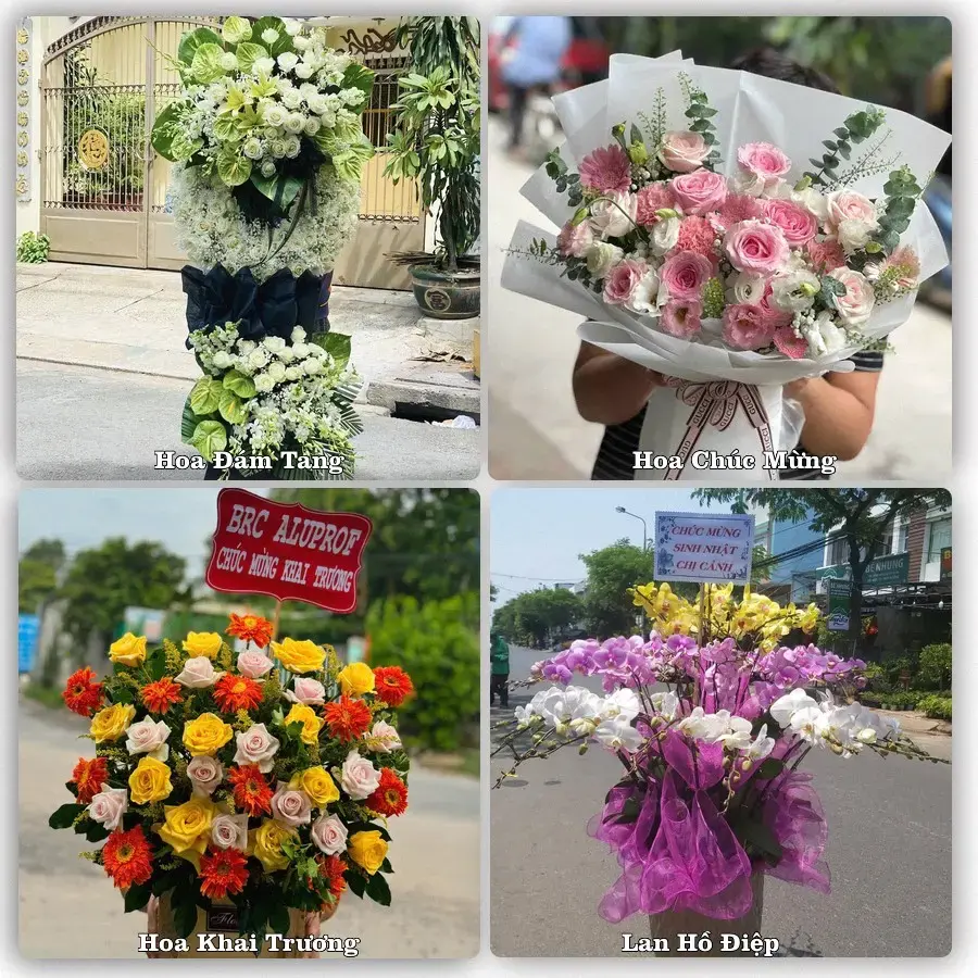Shop hoa tươi Dĩ An, Bình Dương – Giao tận nơi trong 2 giờ
