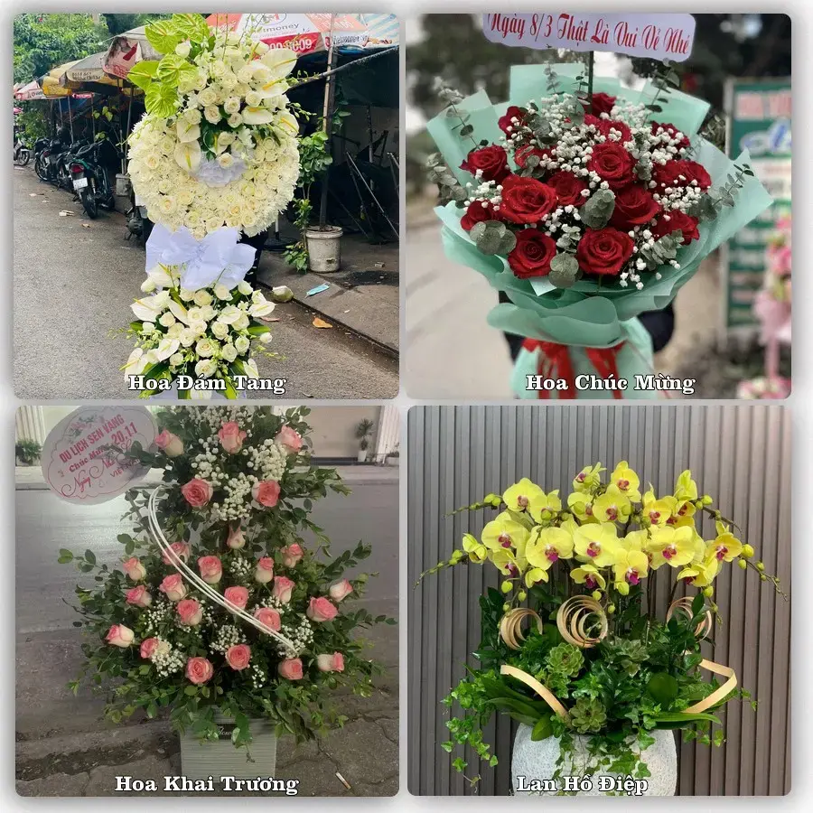 Shop hoa tươi Đồng Xoài, Bình Phước – Giao tận nơi trong 2 giờ