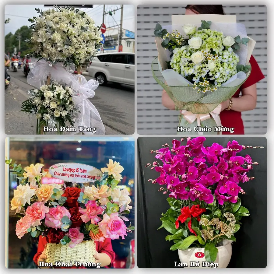 Dịch vụ đặt hoa online giao tận nơi tại Gia Nghĩa, Đắk Nông