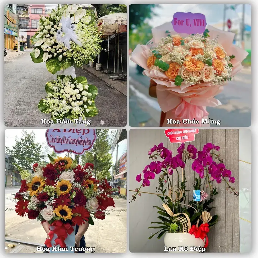 Shop hoa tươi Long Khánh, Đồng Nai – Giao tận nơi trong 2 giờ