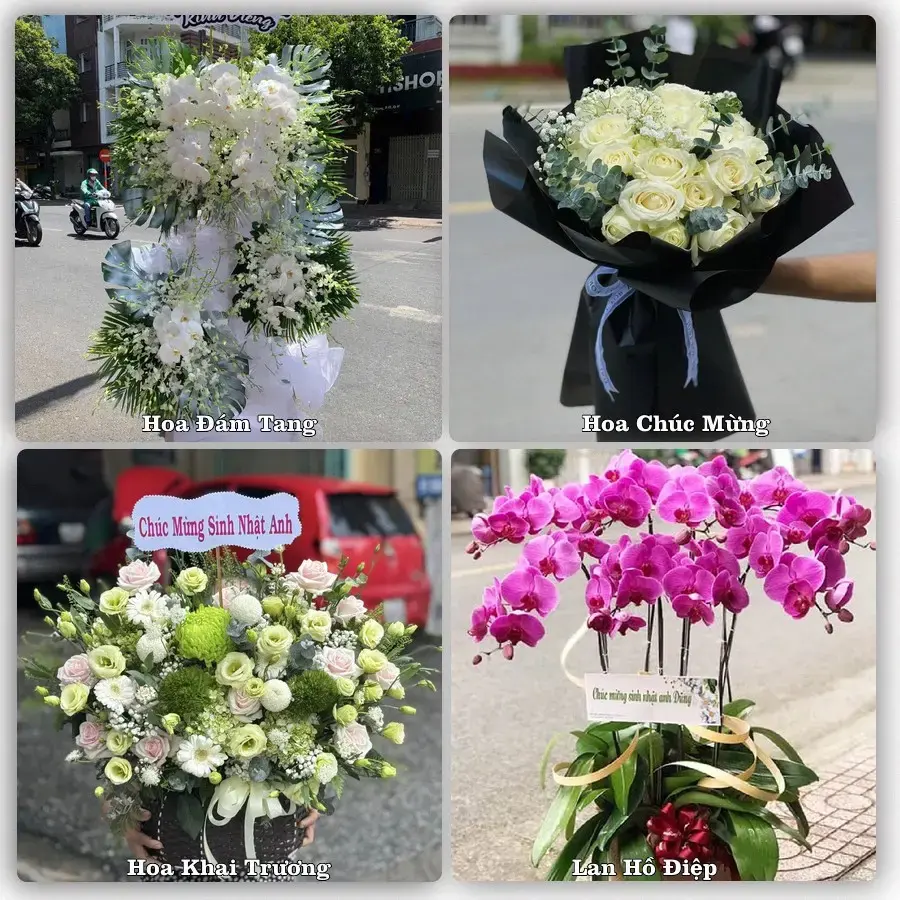 Tư vấn chọn hoa theo từng dịp tại Mỹ Tho, Tiền Giang