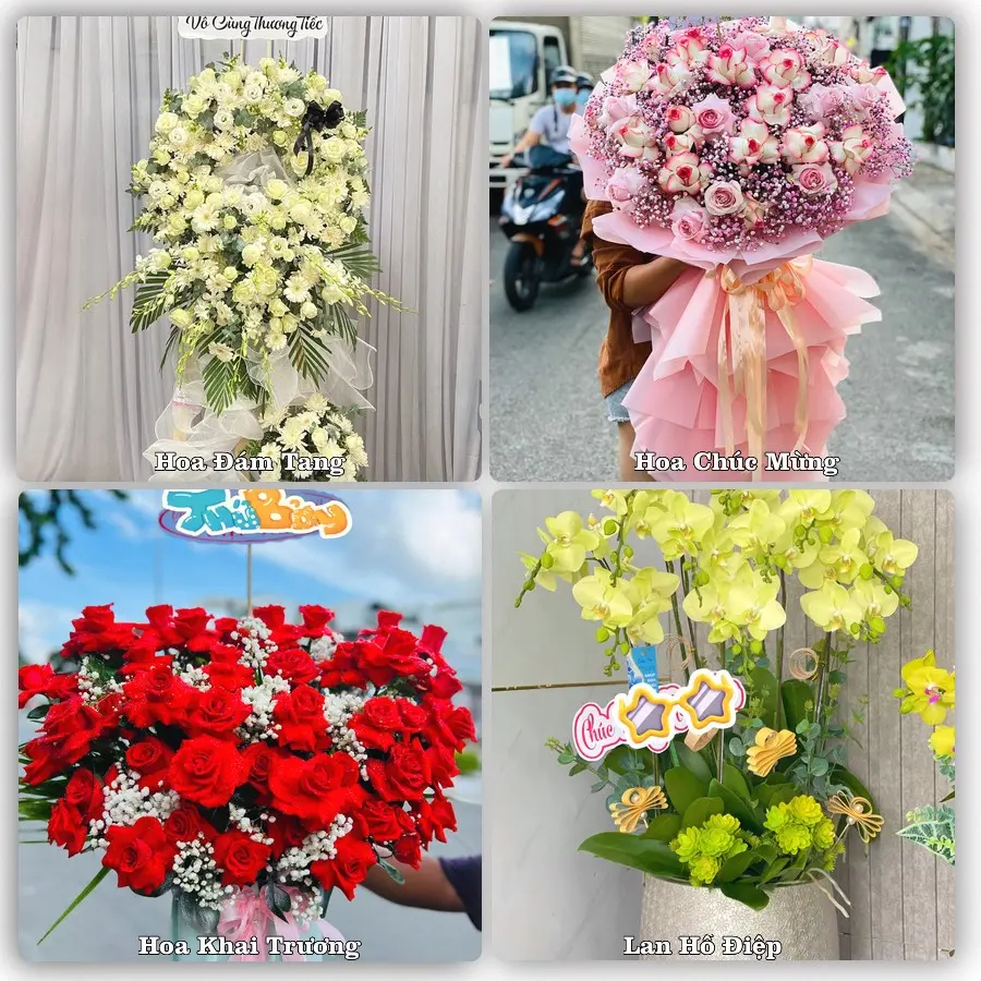Tư vấn chọn hoa theo từng dịp tại Trà Vinh