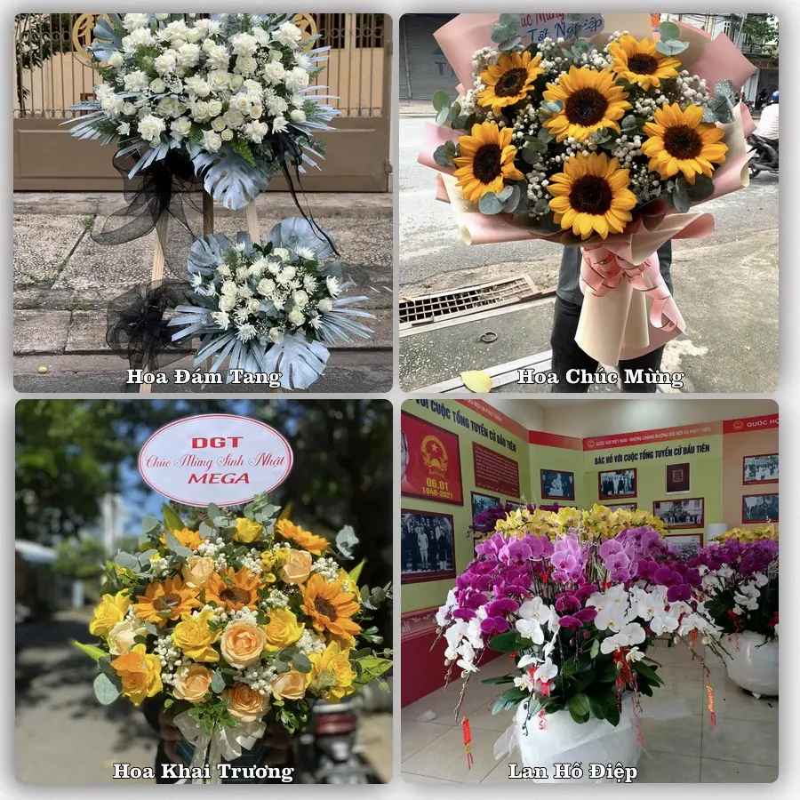 Tư vấn chọn hoa theo từng dịp tại Vũng Tàu, Bà Rịa - Vũng Tàu