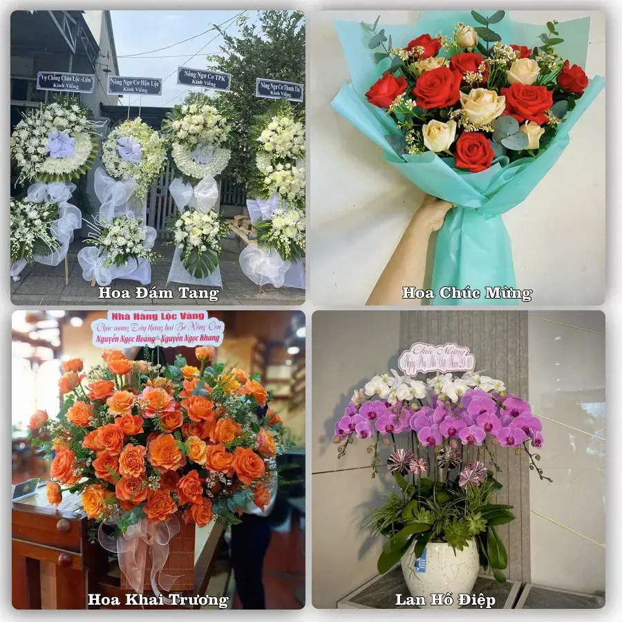 Shop hoa tươi Gò Dầu – Giao tận nơi trong 2 giờ