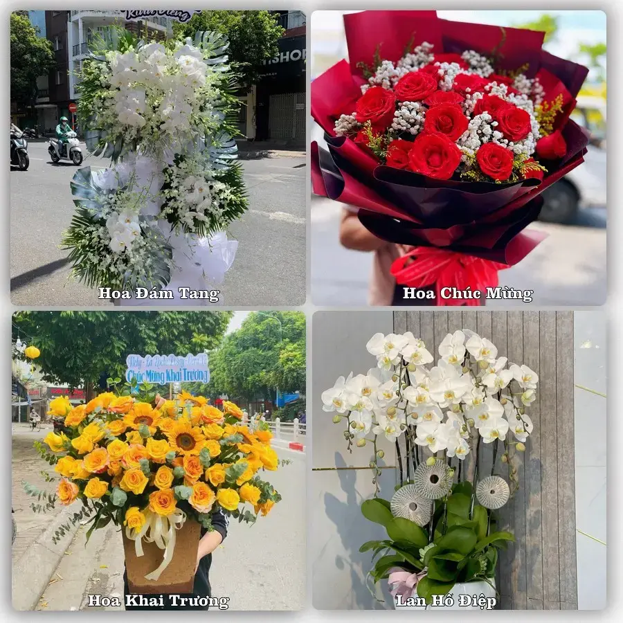 Shop hoa tươi Đạ M’ri, Đạ Huoai – Đặt online, giao tận nơi