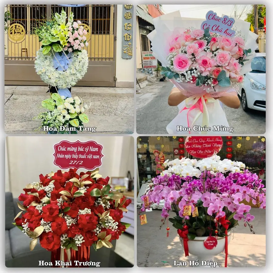 Dịch vụ đặt hoa online giao tận nơi tại Liên Nghĩa, Đức Trọng
