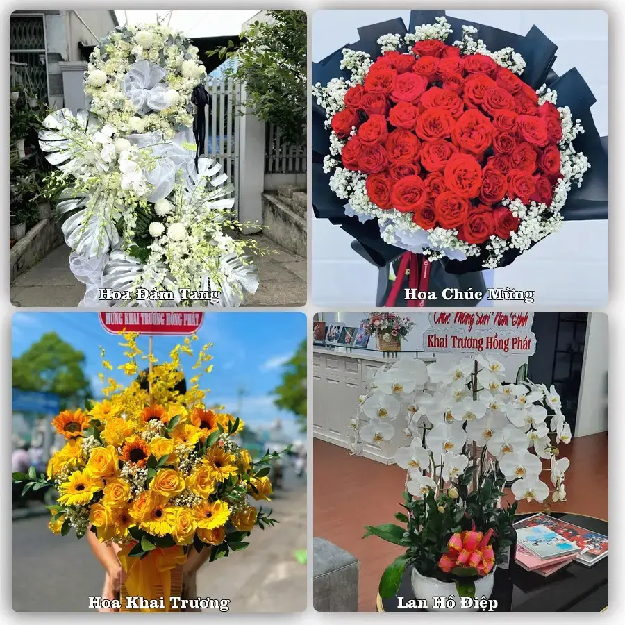 Dịch vụ đặt hoa online giao tận nơi tại Lạc Dương