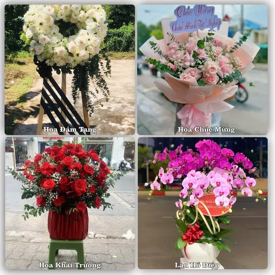 Shop hoa tươi Đắk Mâm, Krông Nô – Giao tận nơi trong 2 giờ