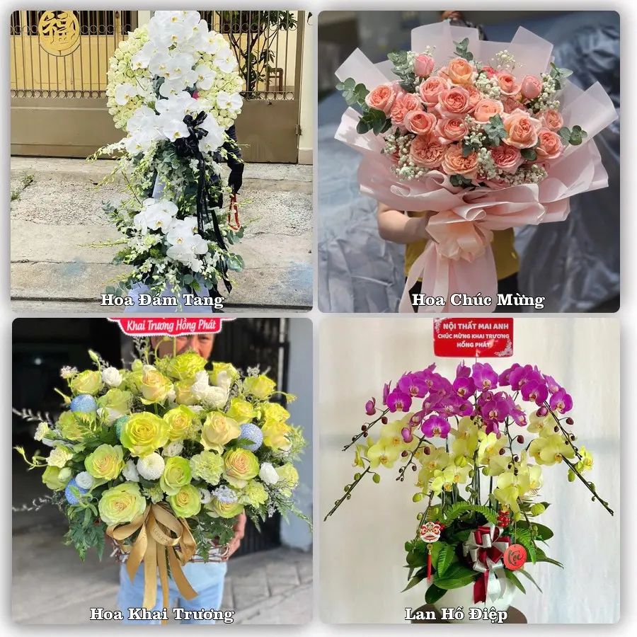 Tư vấn chọn hoa theo từng dịp tại Đắk Mil