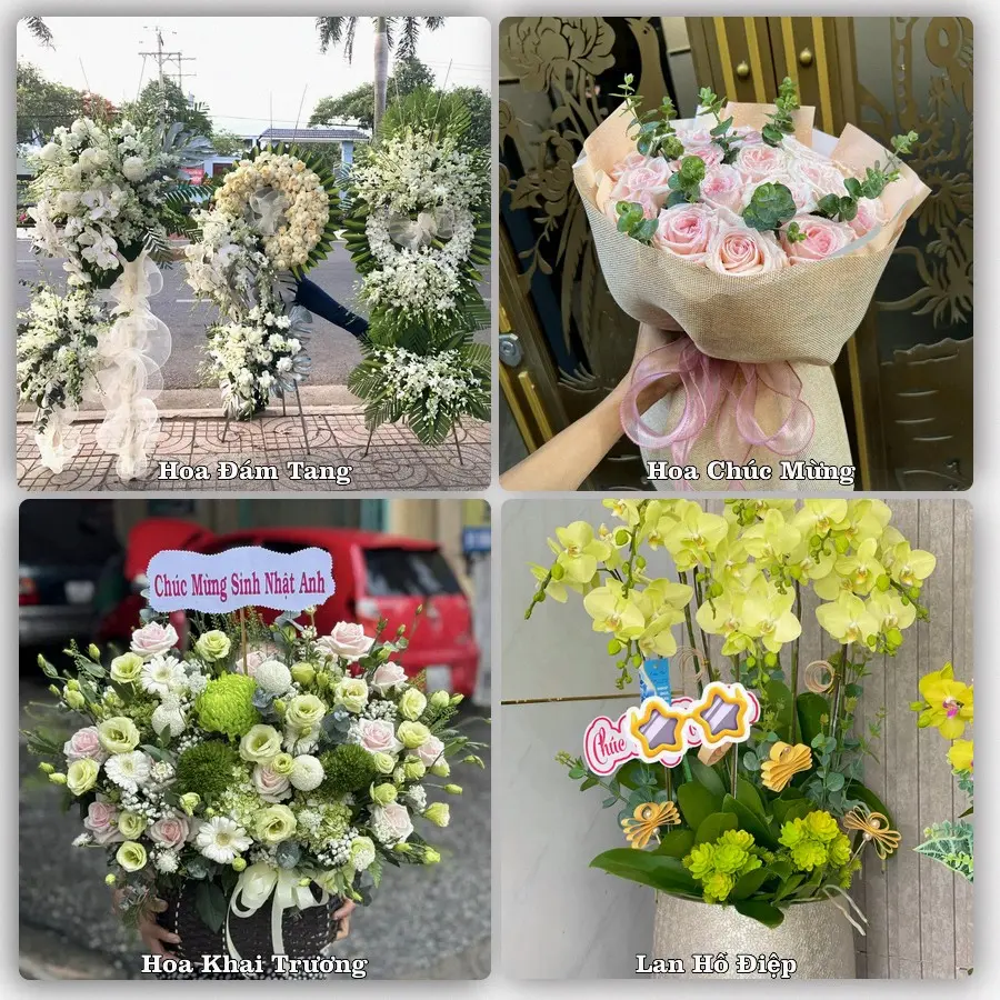 Dịch vụ đặt hoa online giao tận nơi tại Ea T'Ling, Cư Jút