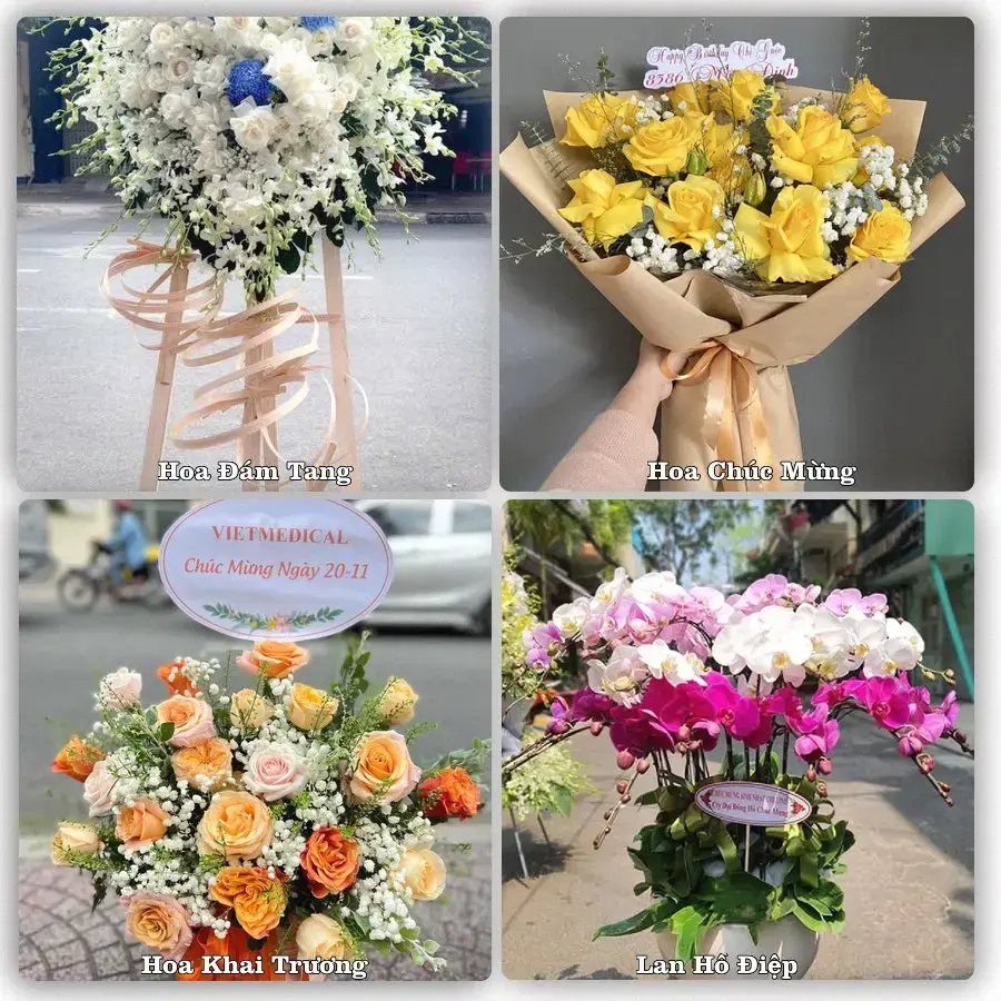 Shop hoa tươi Buôn Trấp, Krông A Na – Đặt online, giao tận nơi