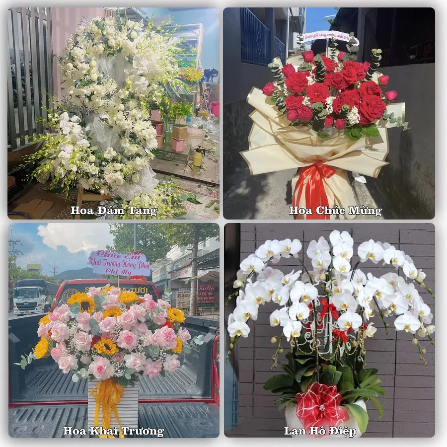 Tư vấn chọn hoa theo từng dịp tại Krông Năng
