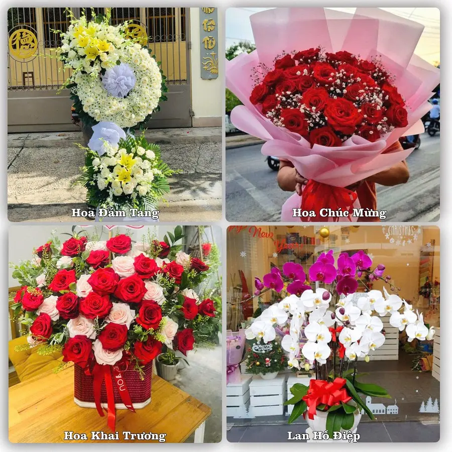 Dịch vụ đặt hoa online giao tận nơi tại Quảng Phú, Cư M'gar