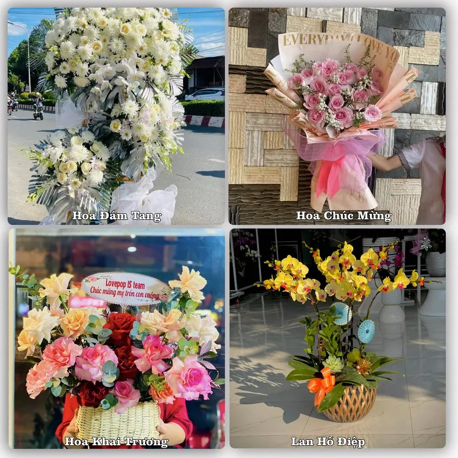 Tư vấn chọn hoa theo từng dịp tại Ea Pốk, Cư M'gar