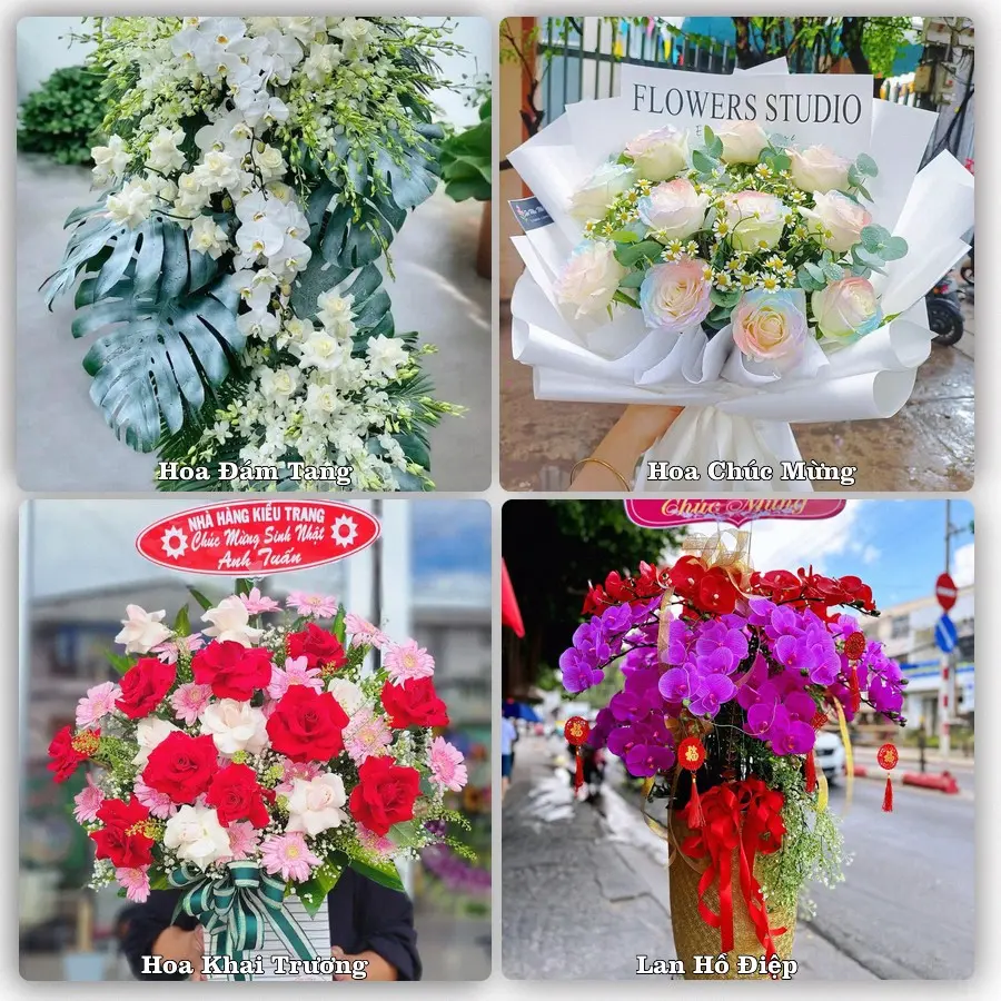Dịch vụ đặt hoa online giao tận nơi tại Đak Pơ