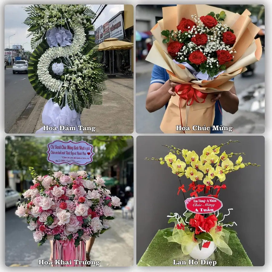 Tư vấn chọn hoa theo từng dịp tại Tân Phú, Đồng Phú