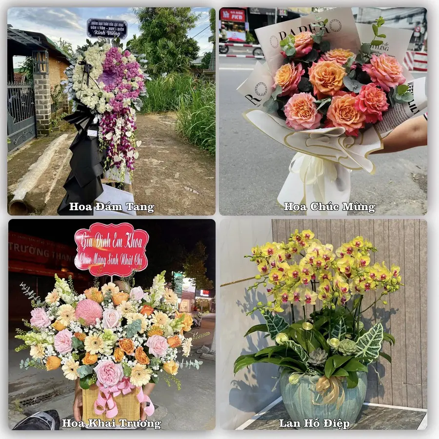 Tư vấn chọn hoa theo từng dịp tại Tân Khai, Hớn Quản