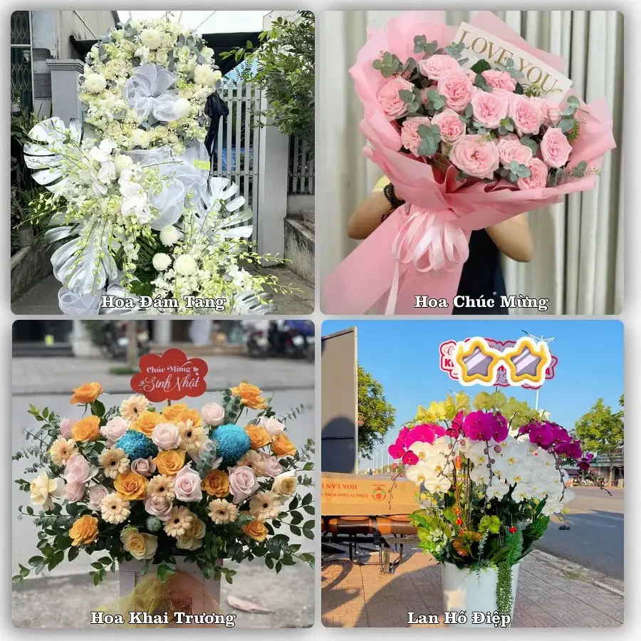 Shop hoa tươi Thanh Bình, Bù Đốp – Đặt online, giao tận nơi