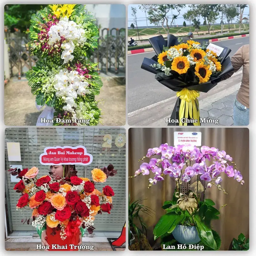 Dịch vụ đặt hoa online giao tận nơi tại Hạ Long, Quảng Ninh