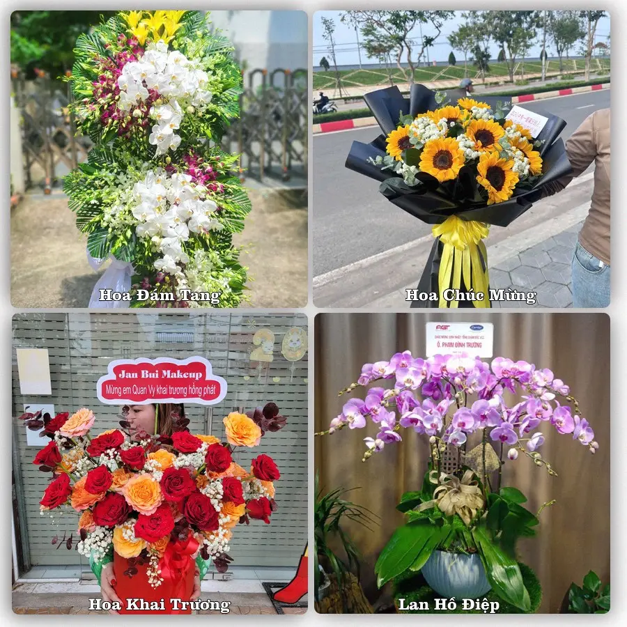 Dịch vụ đặt hoa online giao tận nơi tại Hạ Long, Quảng Ninh