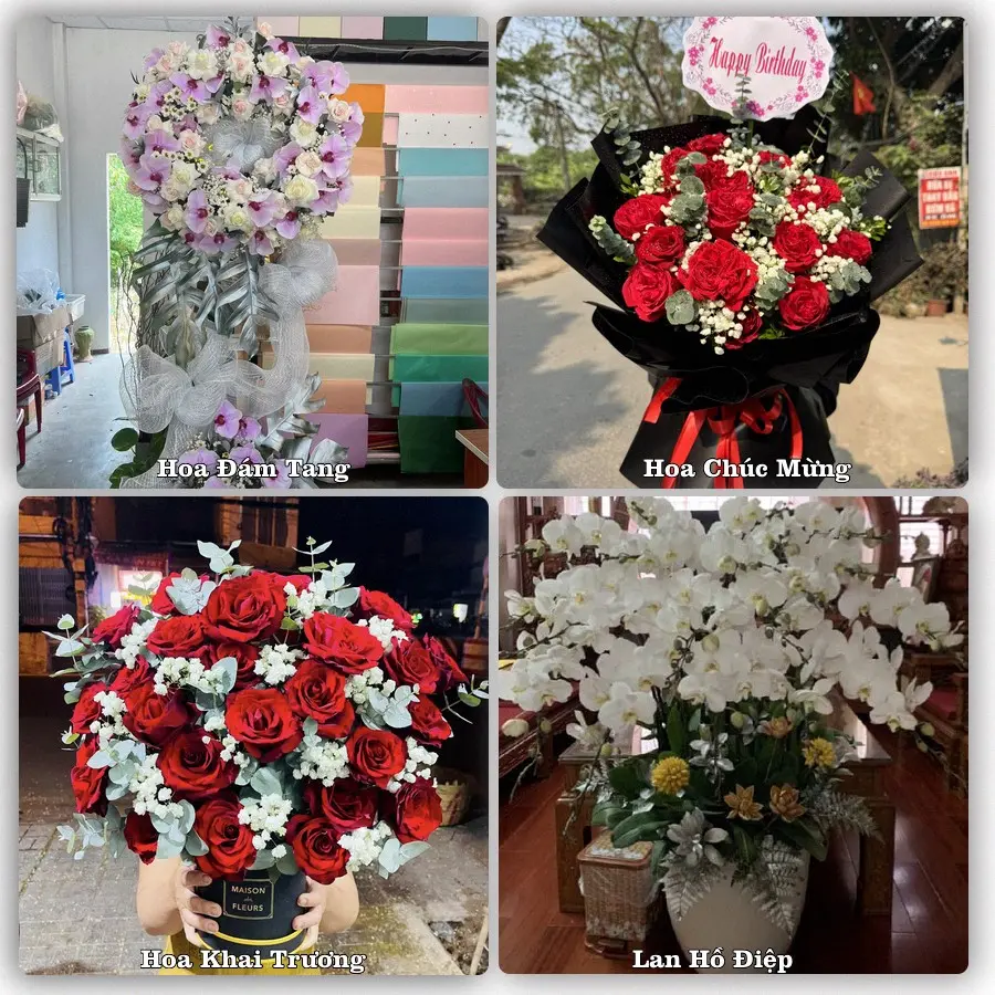 Tư vấn chọn hoa theo từng dịp tại Hà Tĩnh