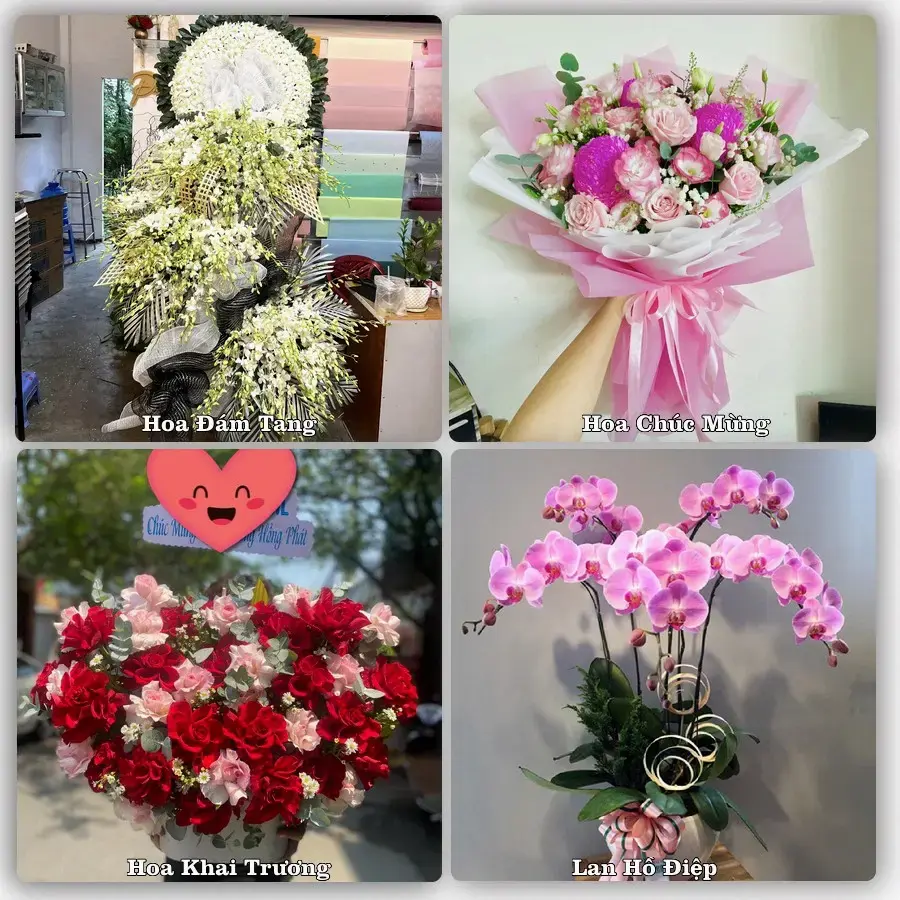Shop hoa tươi Phan Rang-Tháp Chàm, Ninh Thuận – Giao tận nơi trong 2 giờ
