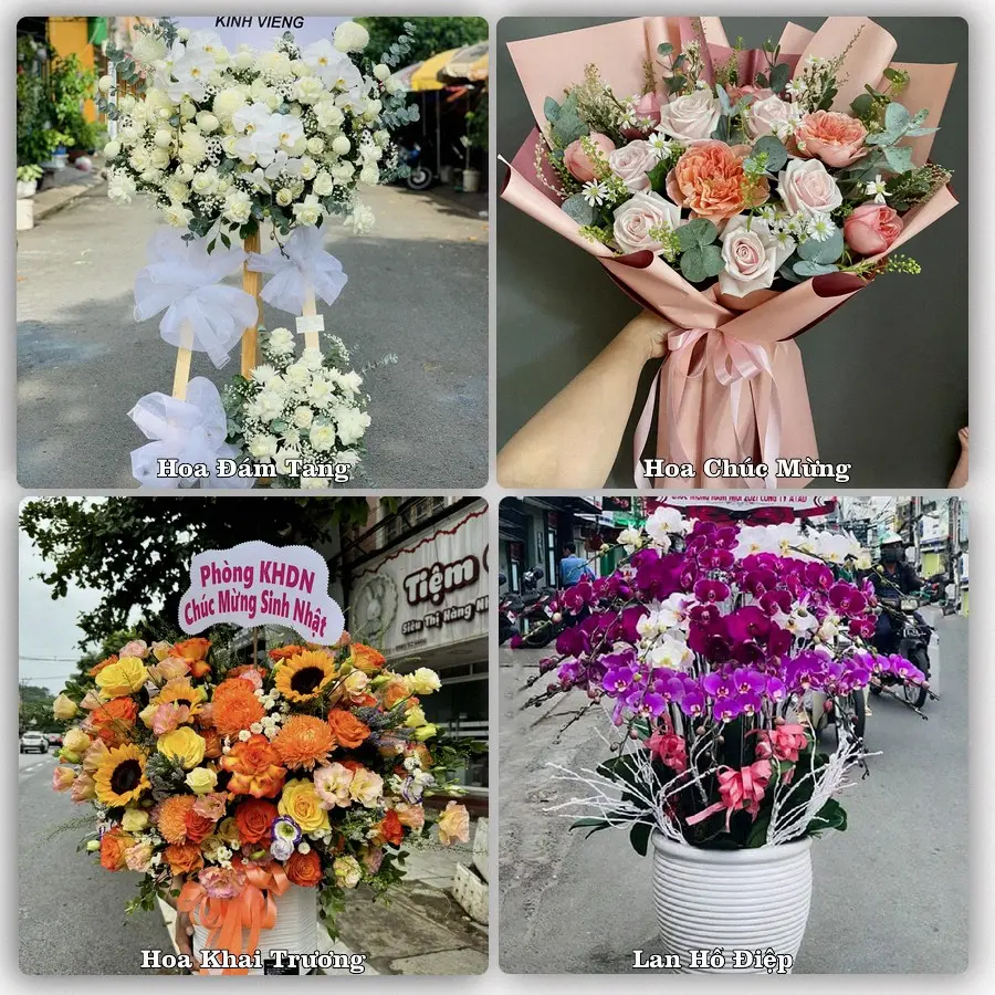 Tư vấn chọn hoa theo từng dịp tại Quảng Ngãi