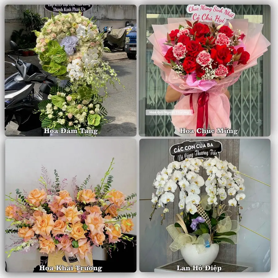Dịch vụ đặt hoa online giao tận nơi tại Sầm Sơn, Thanh Hóa