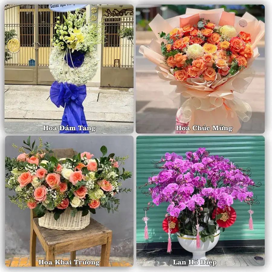 Tư vấn chọn hoa theo từng dịp tại Sông Công, Thái Nguyên