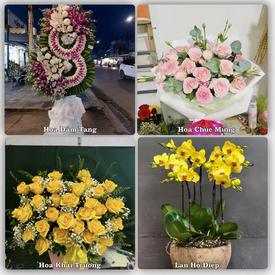 Mẫu hoa tươi dành cho khách đặt hoa tại Thanh Hóa