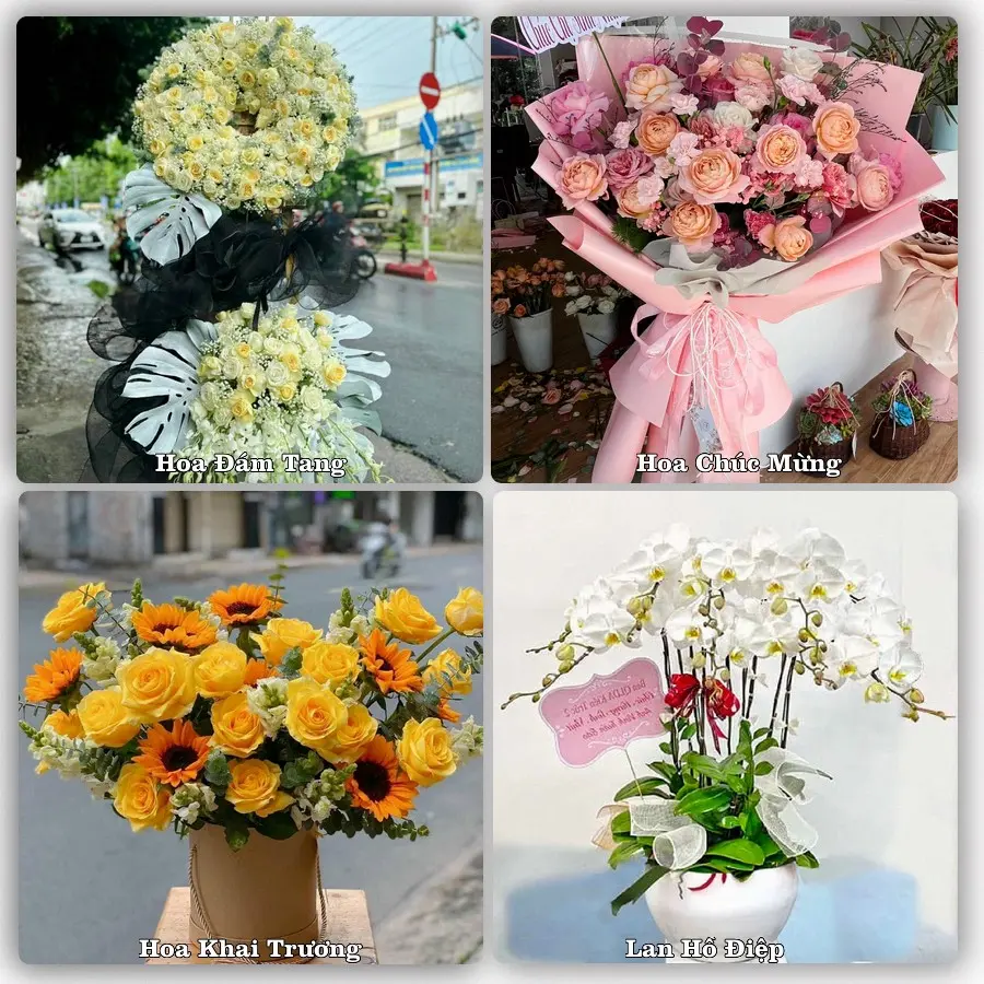 Dịch vụ đặt hoa online giao tận nơi tại Từ Sơn, Bắc Ninh