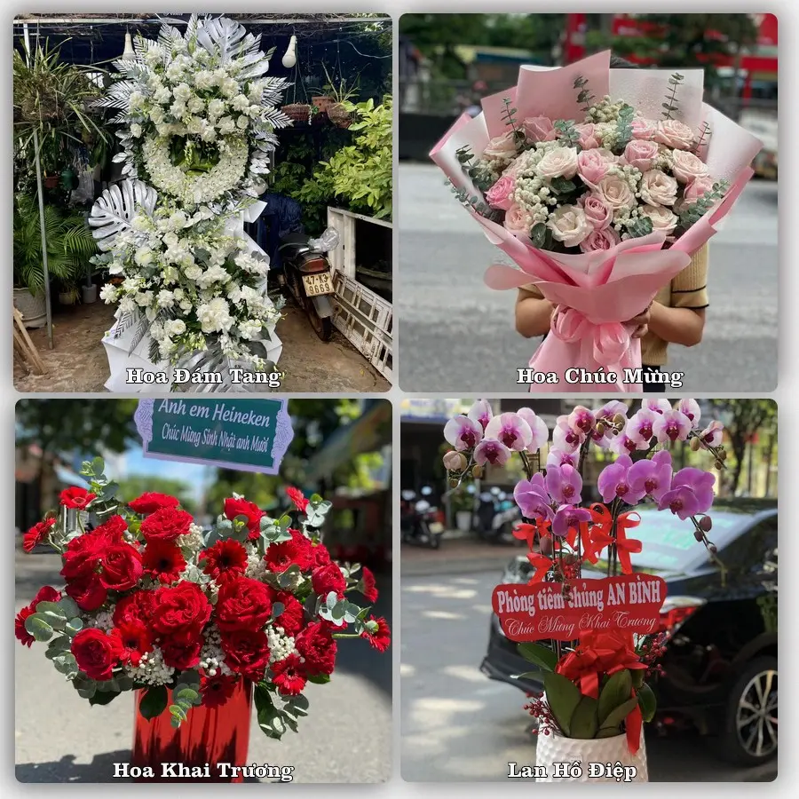 Tư vấn chọn hoa theo từng dịp tại Vinh, Nghệ An